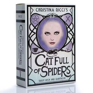 NEW Christina Ricci's Cat Full of Spiders Tarot Deck and Guidebook